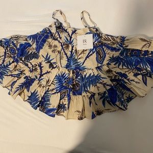 Banana Republic linen dress and bloomer set